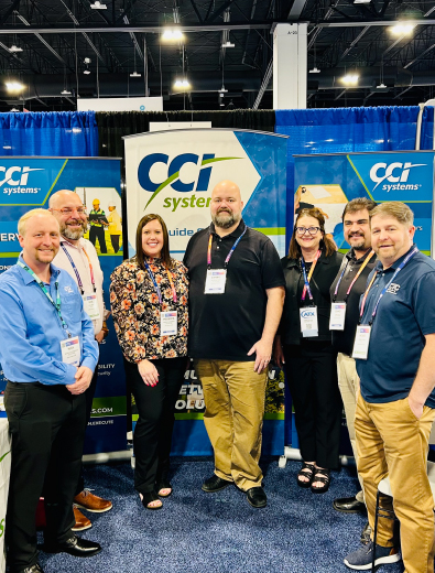 CCI Workers at a Tradeshow