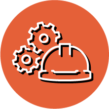 Construction Management Icon Construction Management Icon