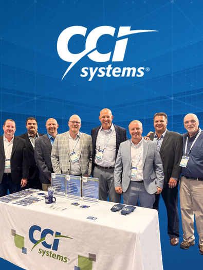 CCI Workers at a Tradeshow